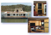 The Silverthorn Queen, the newest addition to Silverthorn Resort's houseboat fleet